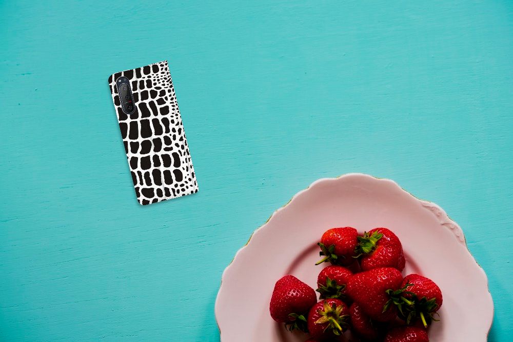 Sony Xperia 5 II Hoesje maken Slangenprint - B2C Telecom