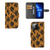Telefoonhoesje met Pasjes voor iPhone 13 Pro Snakes met uniek slangenpatroon 🐍 en ruimte voor drie pasjes.