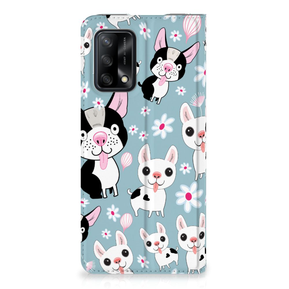 OPPO A74 4G Hoesje maken Hondjes