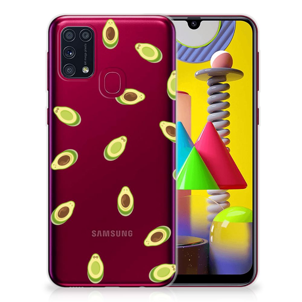 Samsung Galaxy M31 Siliconen Case Avocado B2C Telecom