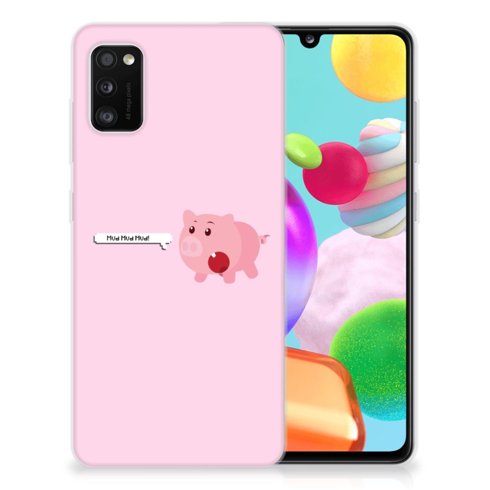 Samsung Galaxy A41 Telefoonhoesje met Naam Pig Mud B2C Telecom