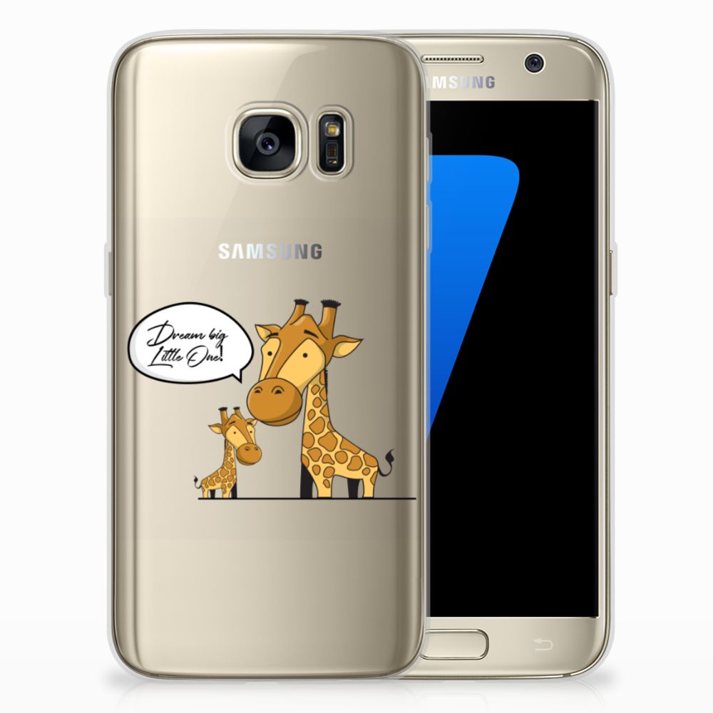 Samsung Galaxy S7 Telefoonhoesje met Naam Giraffe