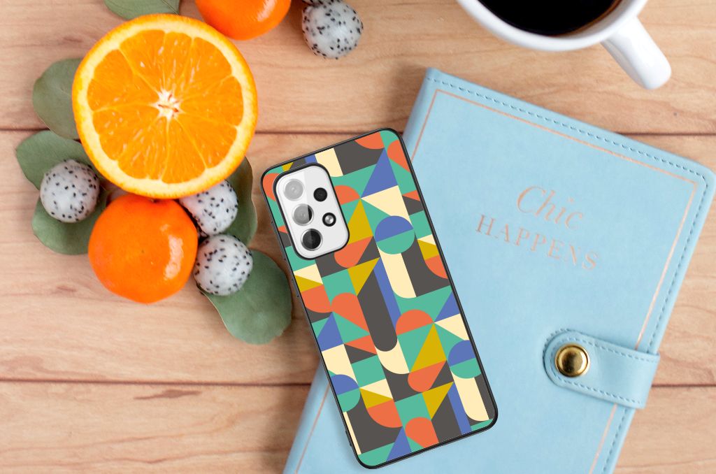 Samsung Galaxy A73 Back Case Funky Retro B2C Telecom