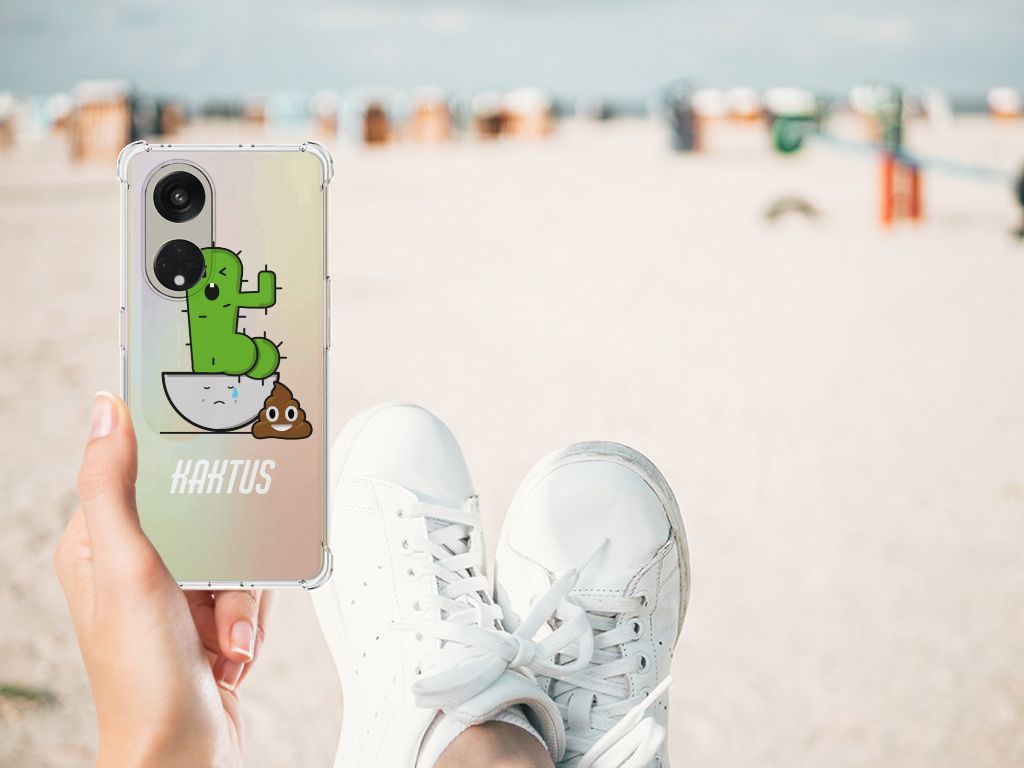 OPPO Reno8 T 5G Stevig Bumper Hoesje Cactus Poo B2C Telecom