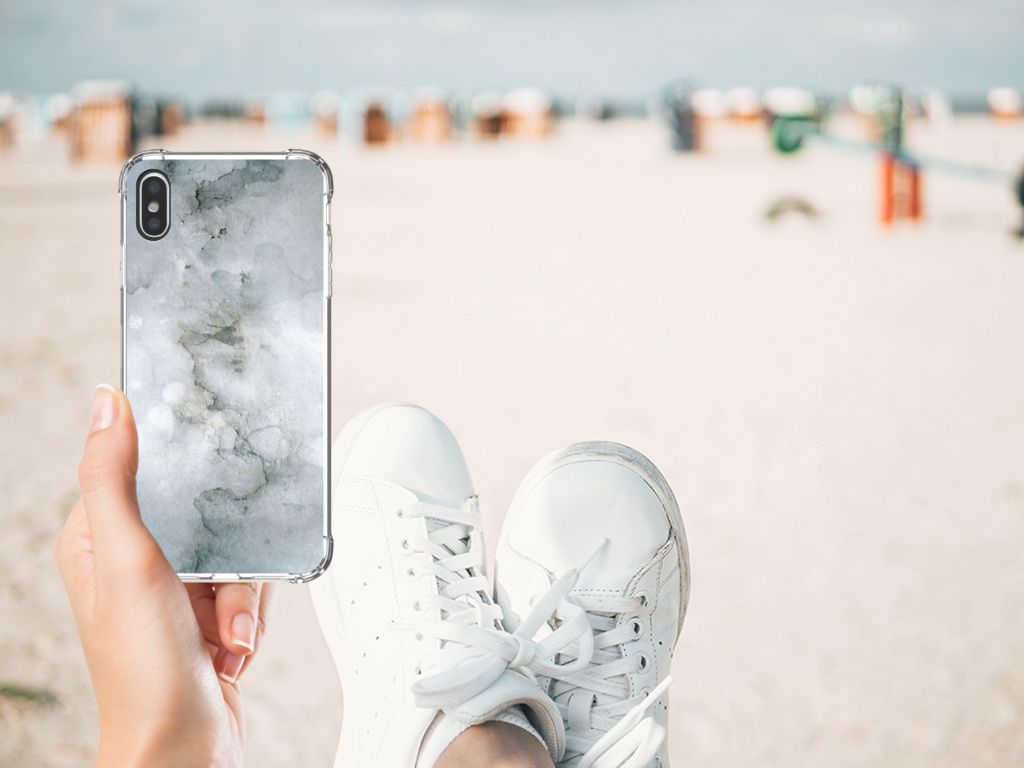 Back Cover Apple iPhone Xs Max Painting Grey