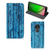 Motorola Moto G7 Play Book Wallet Case Wood Blue - B2C Telecom