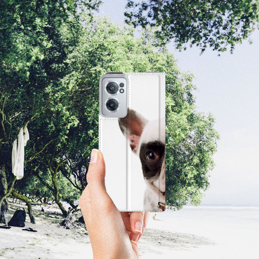 OnePlus Nord CE 2 5G Hoesje maken Franse Bulldog - B2C Telecom