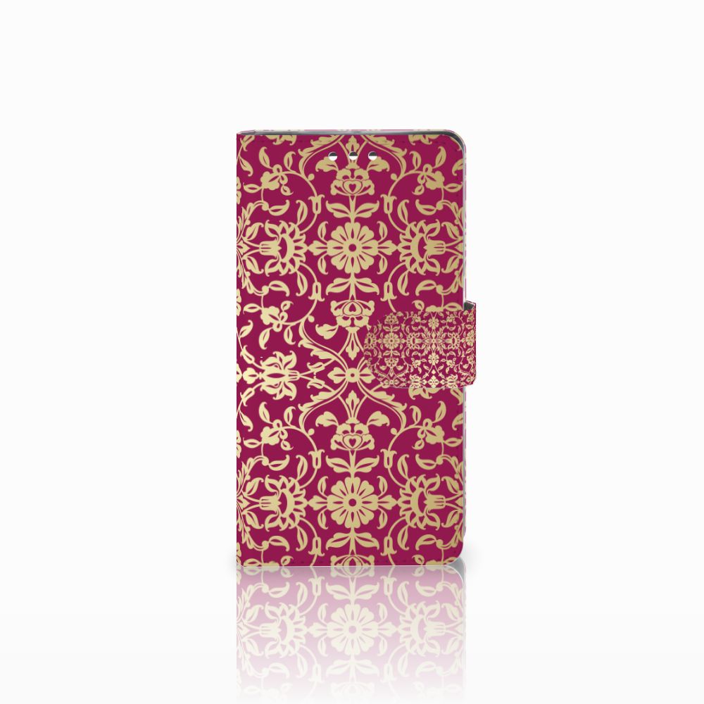 Wallet Case Sony Xperia XZ1 Barok Pink