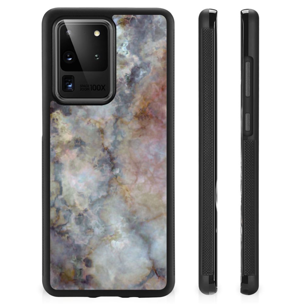 Samsung Galaxy S20 Ultra Gripcase Marmer Grijs B2C Telecom