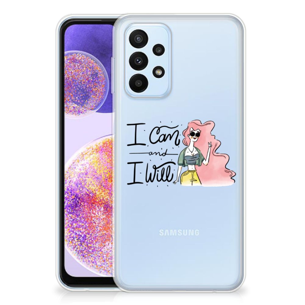 Samsung Galaxy A23 Telefoonhoesje met Naam i Can B2C Telecom