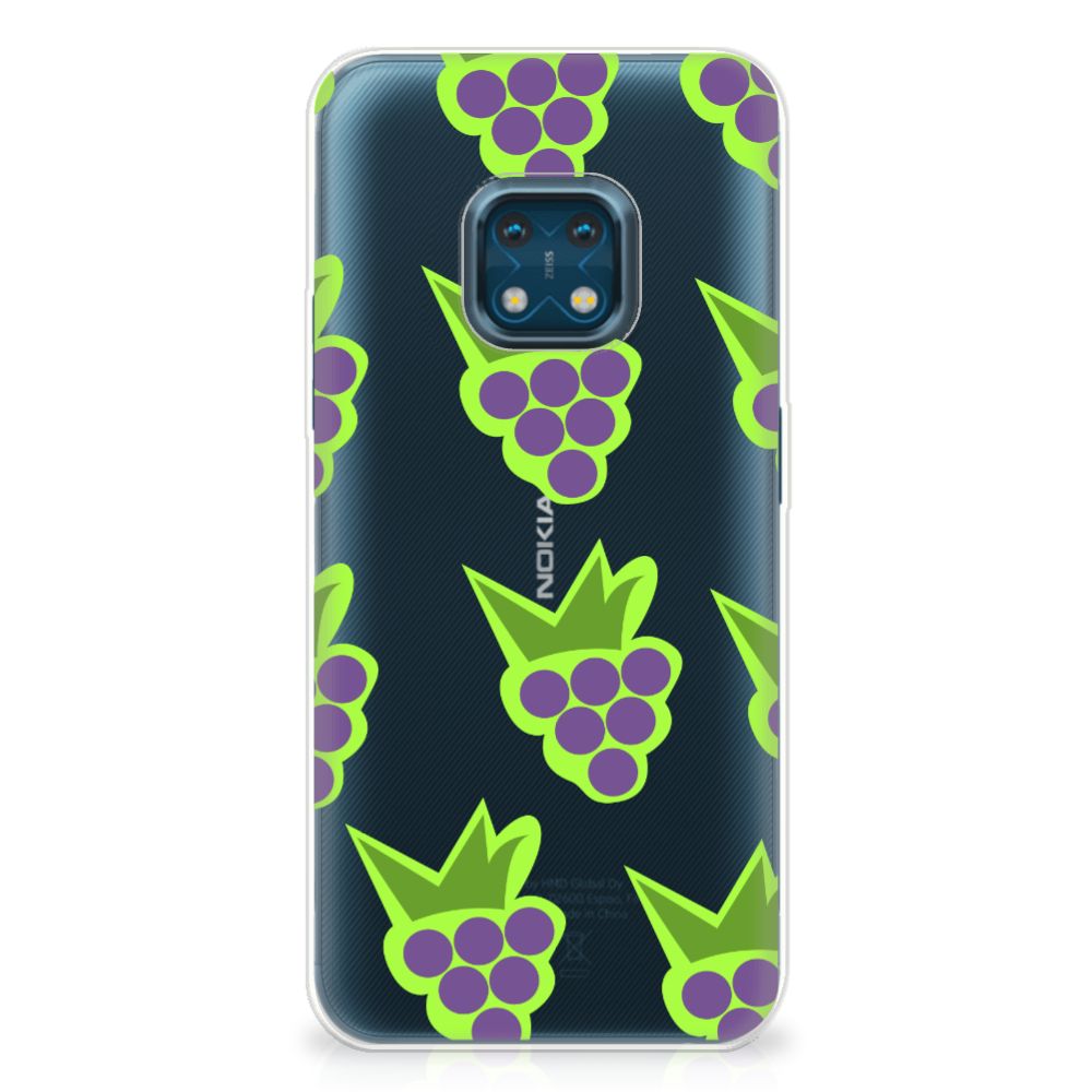 Nokia XR20 Siliconen Case Druiven