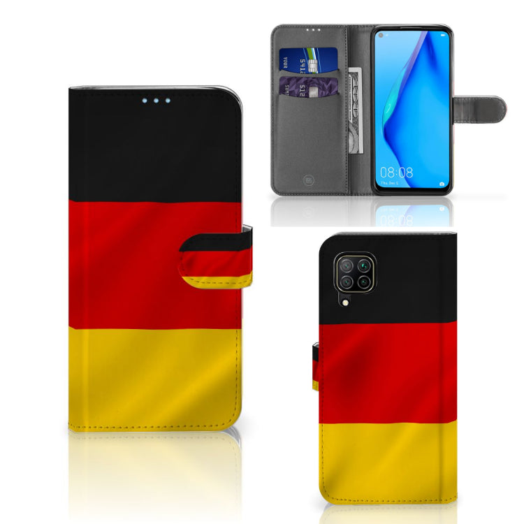 Huawei P40 Lite Bookstyle Case Duitsland