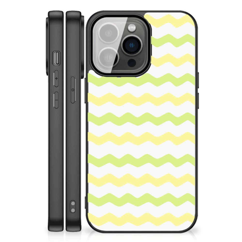 iPhone 13 Pro Max Back Case Waves Yellow B2C Telecom