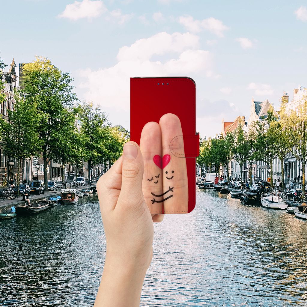 Samsung Galaxy A30 Wallet Case met Pasjes Liefde - Origineel Romantisch Cadeau