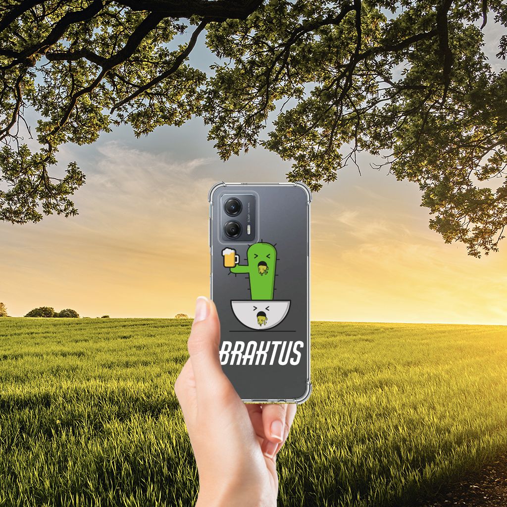 Motorola Moto G53 Stevig Bumper Hoesje Braktus B2C Telecom
