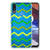 Motorola Moto E7/E7i Power TPU bumper Zigzag Groen