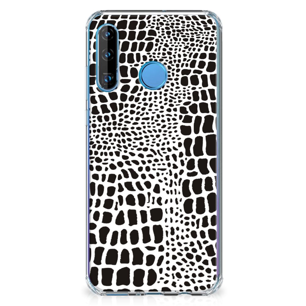 Huawei P30 Lite Case Anti-shock Slangenprint