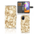 Samsung Galaxy A31 Bookcase Marmer Goud