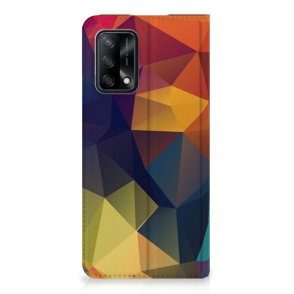 OPPO A74 4G Stand Case Polygon Color - B2C Telecom