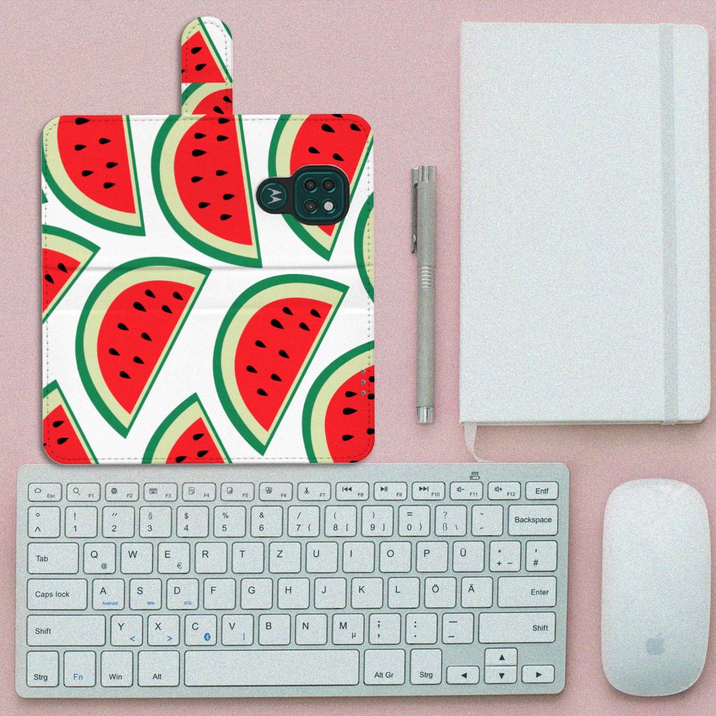 Motorola Moto G9 Play | E7 Plus Book Cover Watermelons