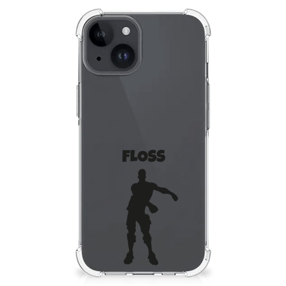 iPhone 15 Plus Stevig Bumper Hoesje Floss
