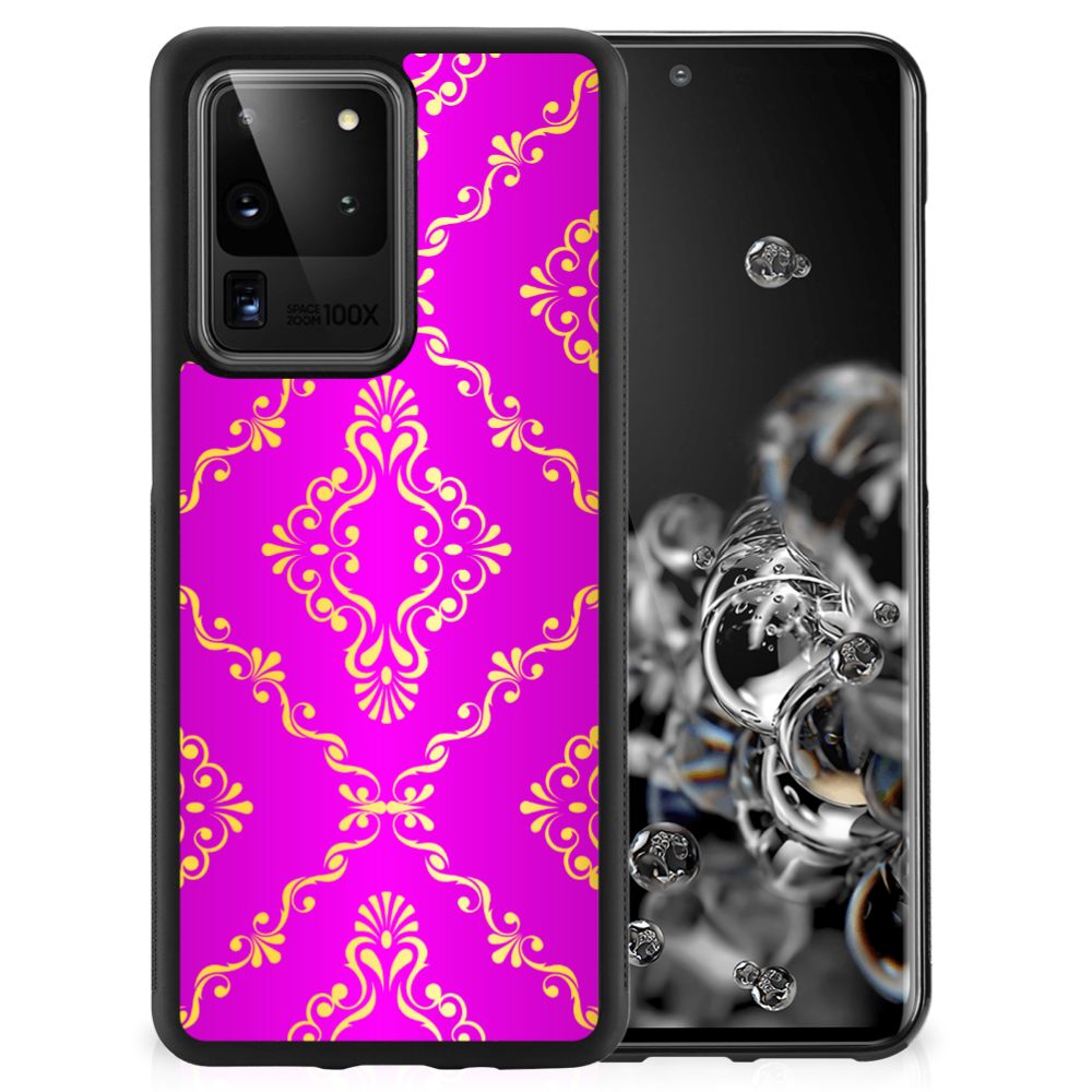 Hoesje TPU Samsung Galaxy S20 Ultra Barok Roze B2C Telecom