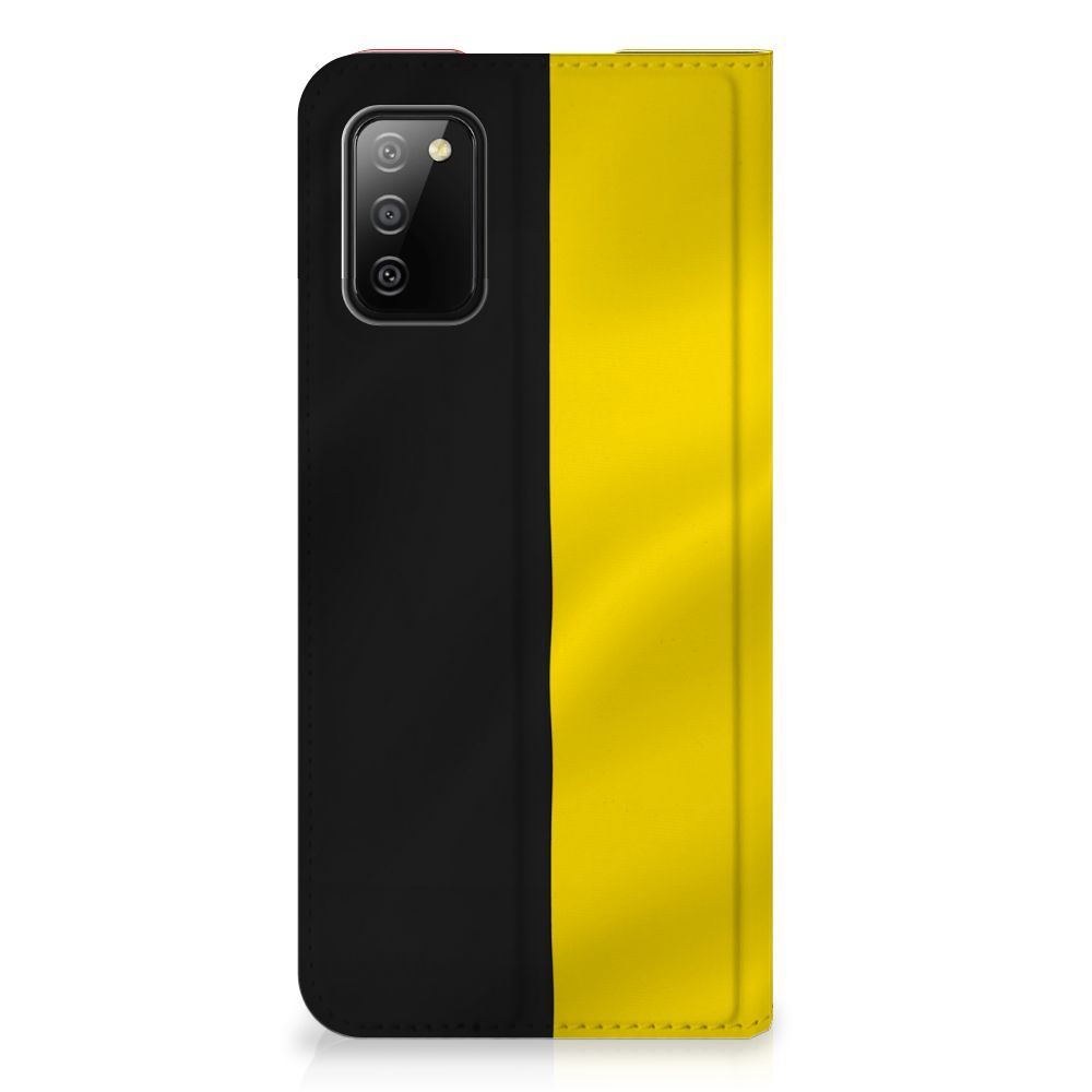Samsung Galaxy M02s | A02s Standcase Belgische Vlag - B2C Telecom