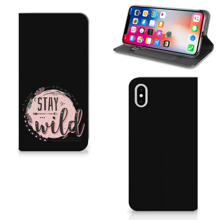 Apple iPhone Xs Max Magnet Case Boho Stay Wild