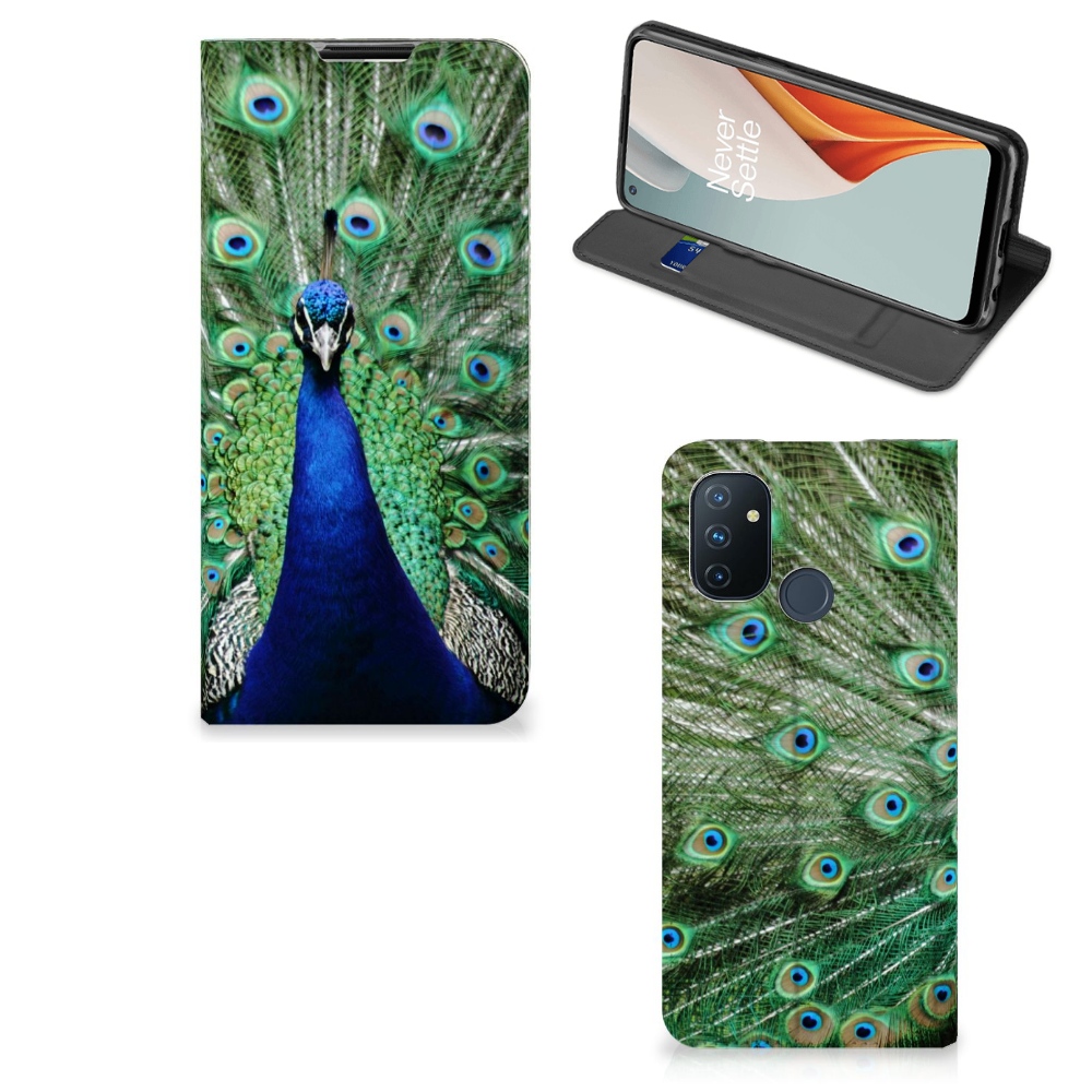 OnePlus Nord N100 Hoesje maken Pauw - B2C Telecom