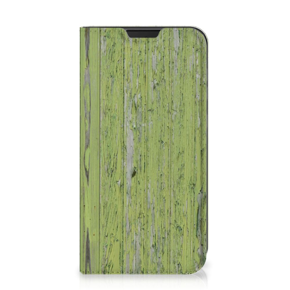 Samsung Galaxy Xcover 5 Book Wallet Case Green Wood - B2C Telecom