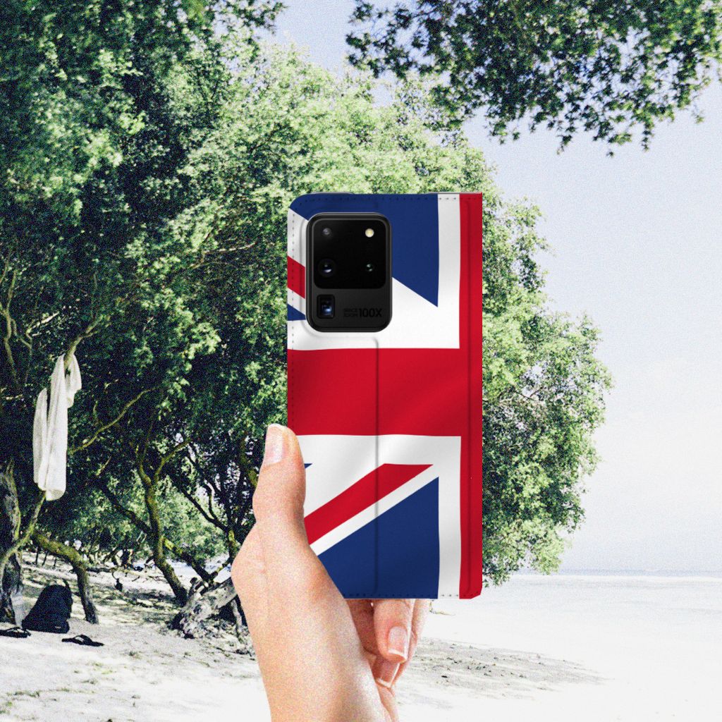 Samsung Galaxy S20 Ultra Standcase Groot-Brittannië - B2C Telecom