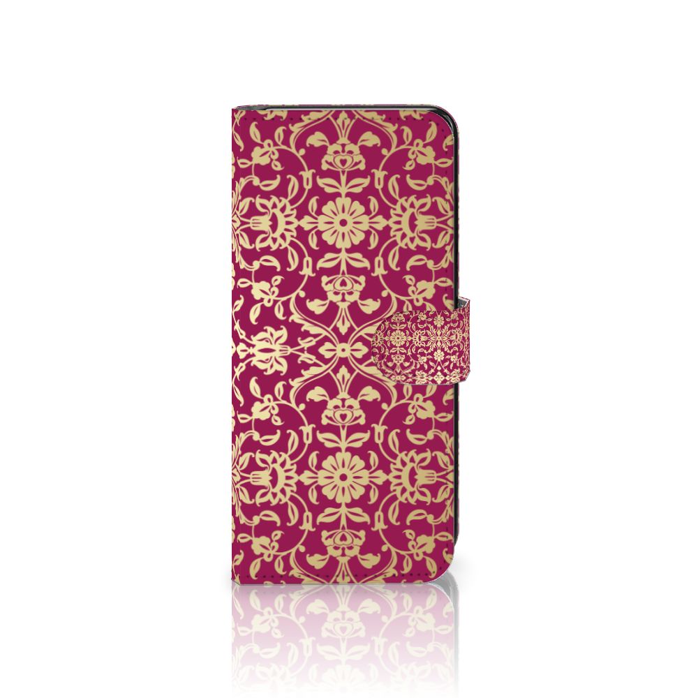 Wallet Case Motorola Moto G72 Barok Pink