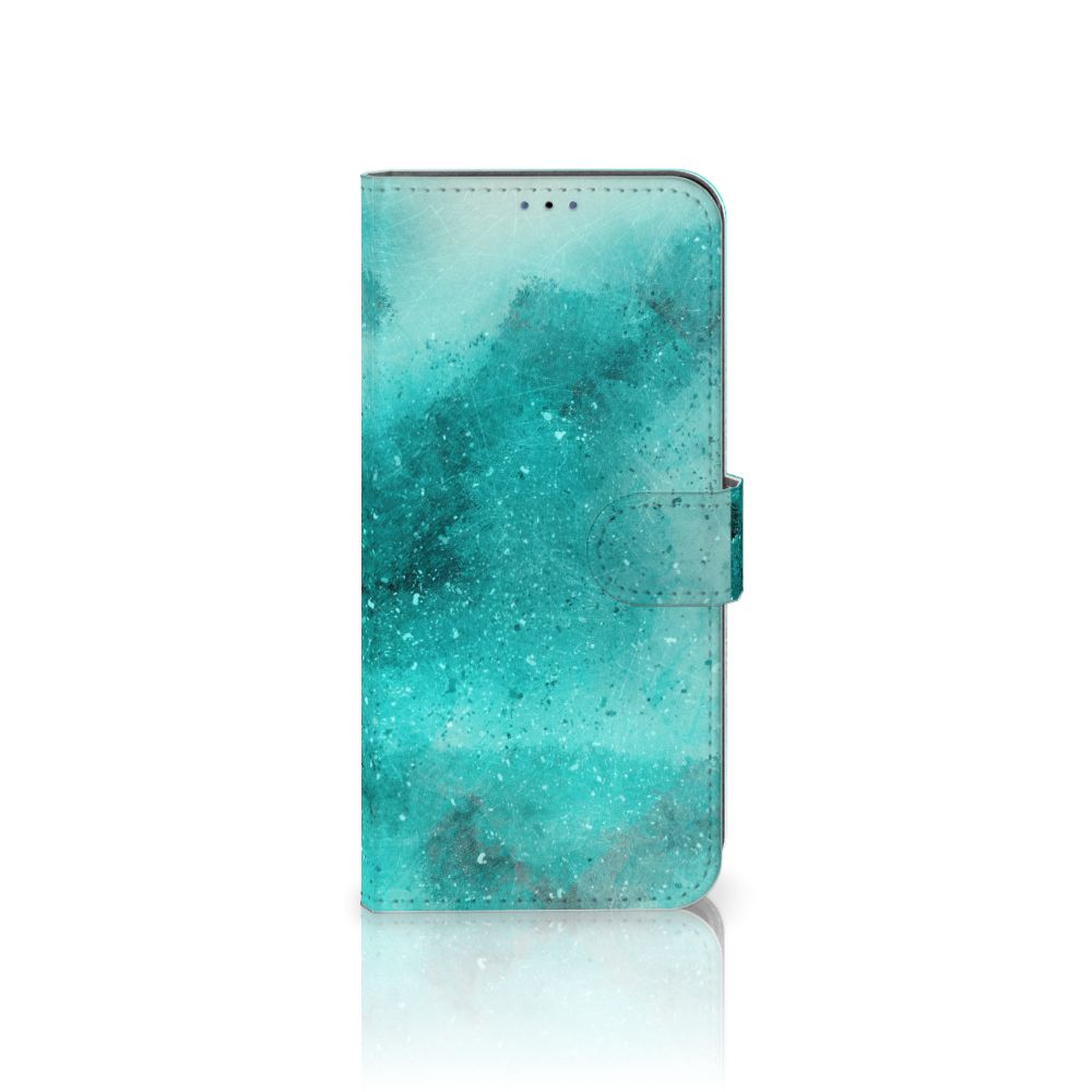 Hoesje Samsung Galaxy A03s Painting Blue