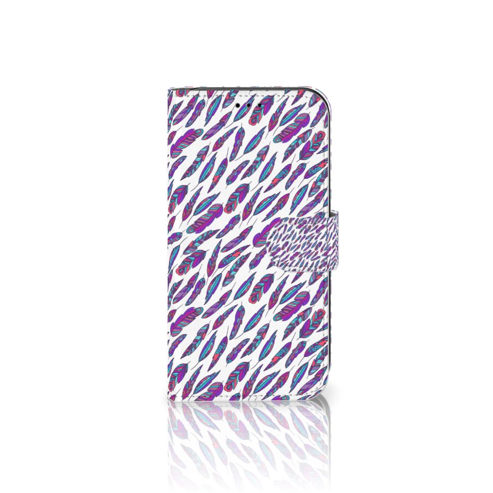 Apple iPhone 11 Telefoon Hoesje Feathers Color