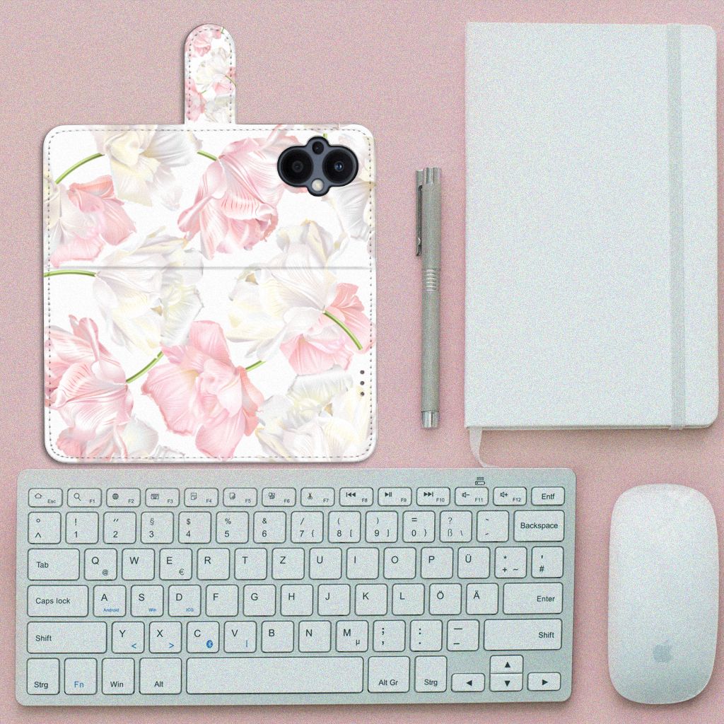 OPPO Reno 8 Lite | OnePlus Nord N20 Hoesje Lovely Flowers