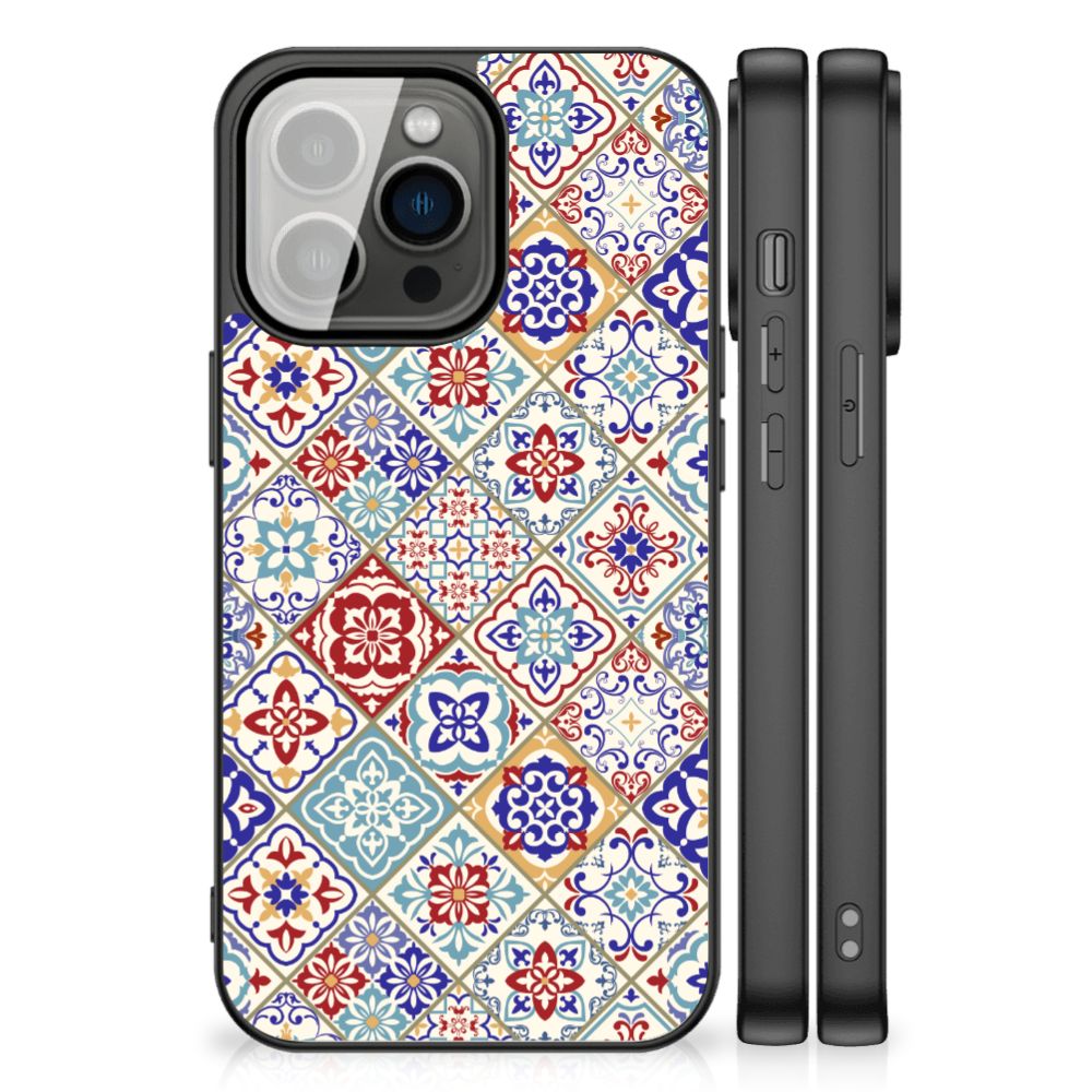 iPhone 13 Pro Marmeren Print Telefoonhoesje Tiles Color B2C Telecom
