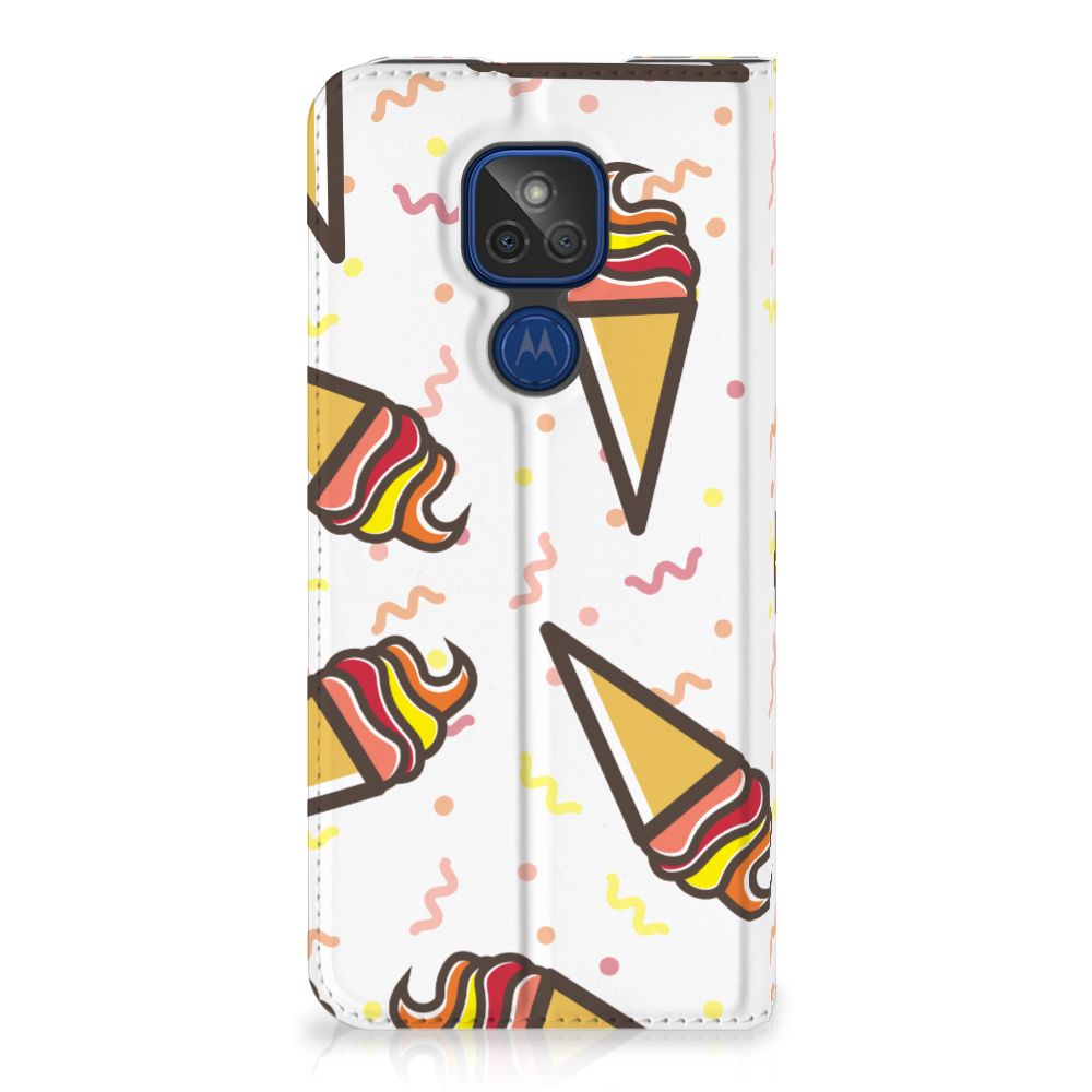 Motorola Moto G9 Play Flip Style Cover Icecream - B2C Telecom