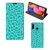 Samsung Galaxy A20s Bookcase Cracks Blue - B2C Telecom