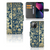Apple iPhone 13 Hoesje Beige Flowers