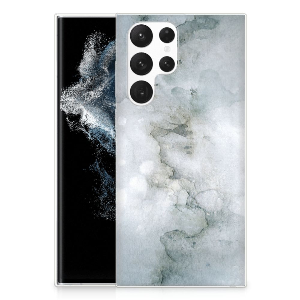 Hoesje maken Samsung Galaxy S22 Ultra Painting Grey B2C Telecom