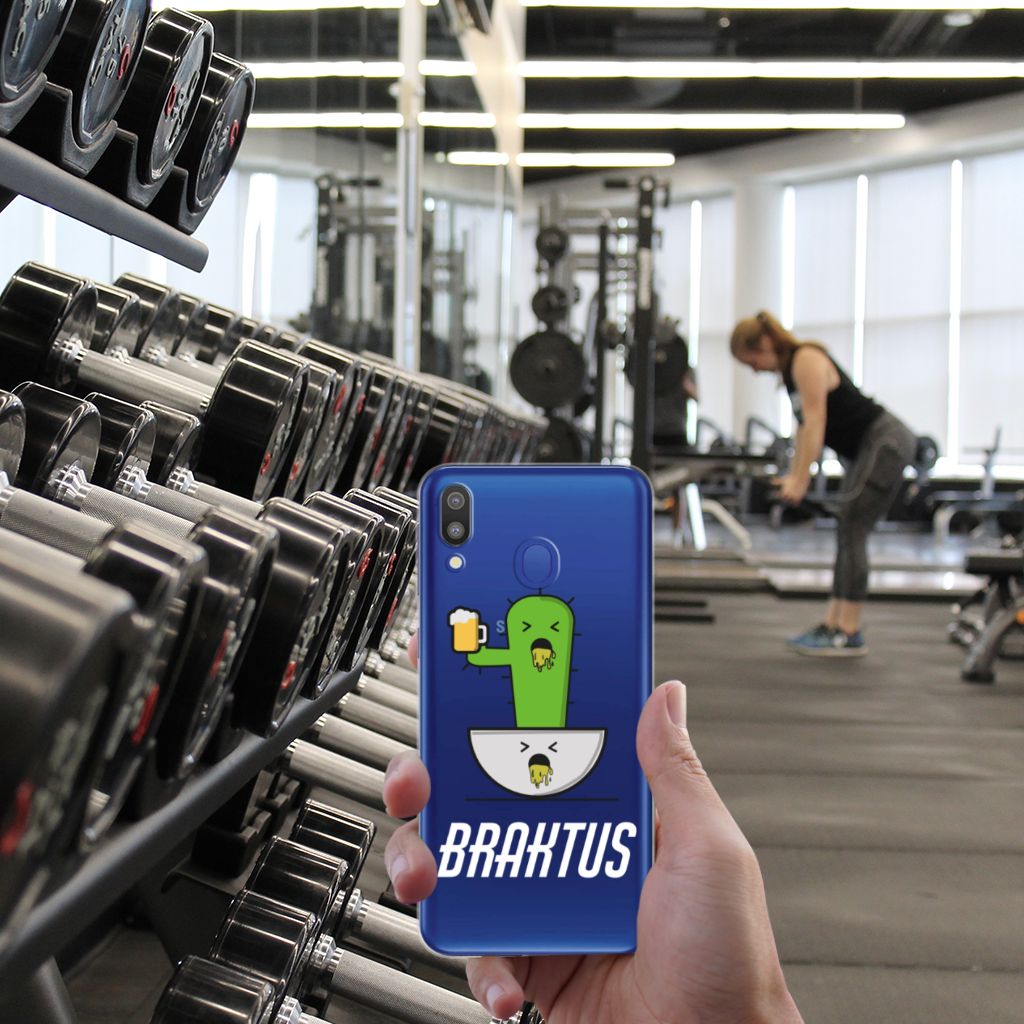 Samsung Galaxy M20 (Power) Telefoonhoesje met Naam Braktus