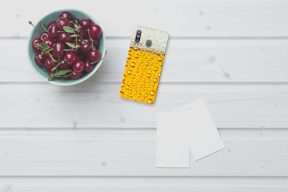 Samsung Galaxy M30 Siliconen Case Bier