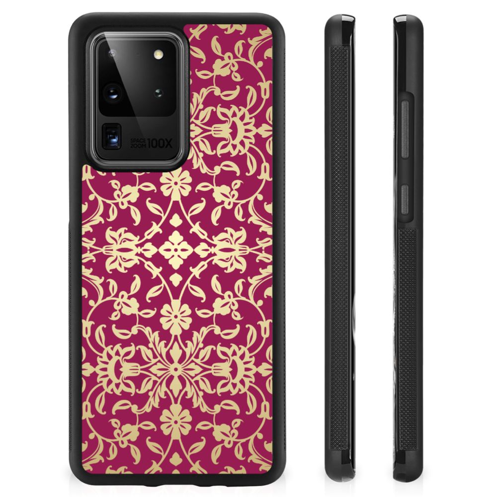 Hoesje TPU Samsung Galaxy S20 Ultra Barok Pink B2C Telecom