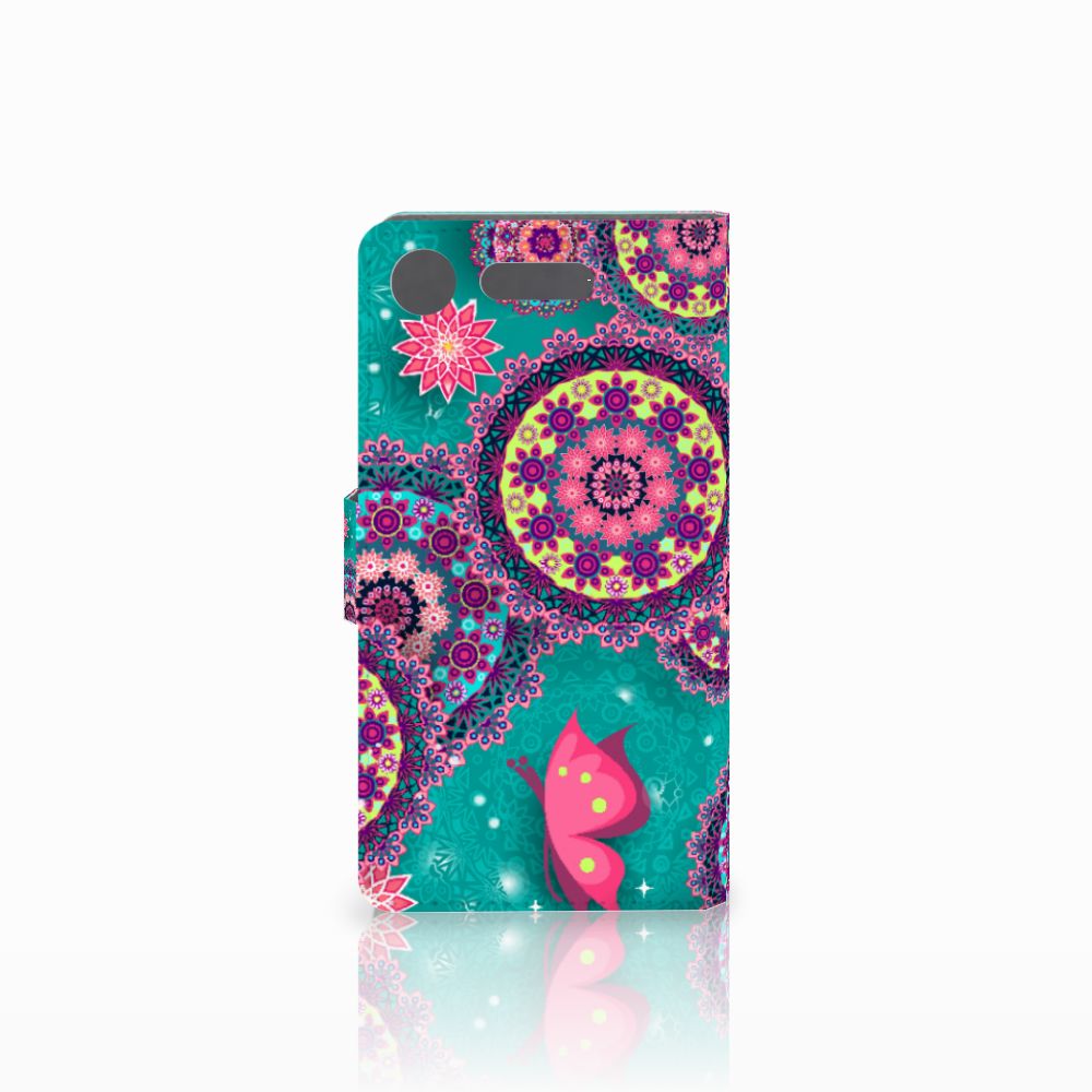 Sony Xperia XZ1 Hoesje Cirkels en Vlinders