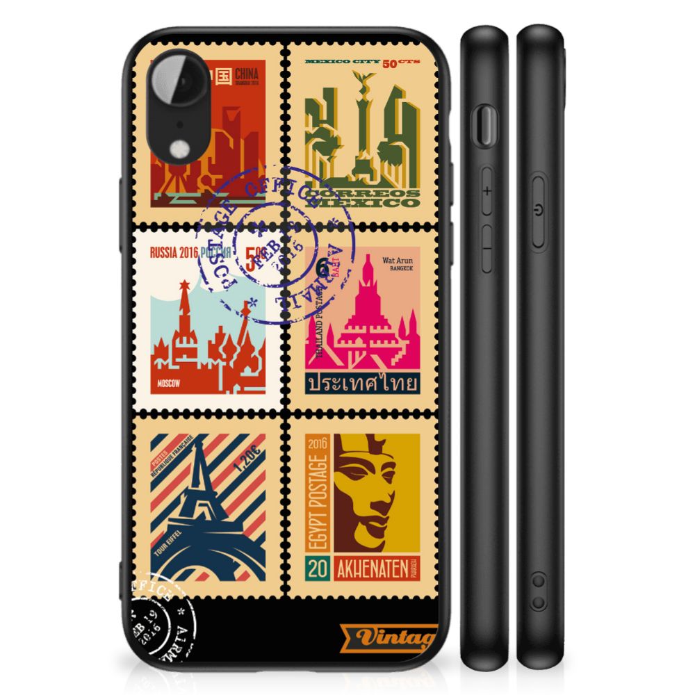 Apple iPhone XR TPU Backcover Postzegels B2C Telecom