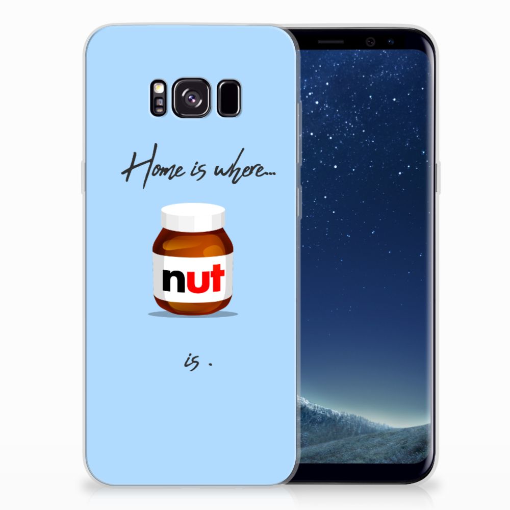 Samsung Galaxy S8 Plus Siliconen Case Nut Home