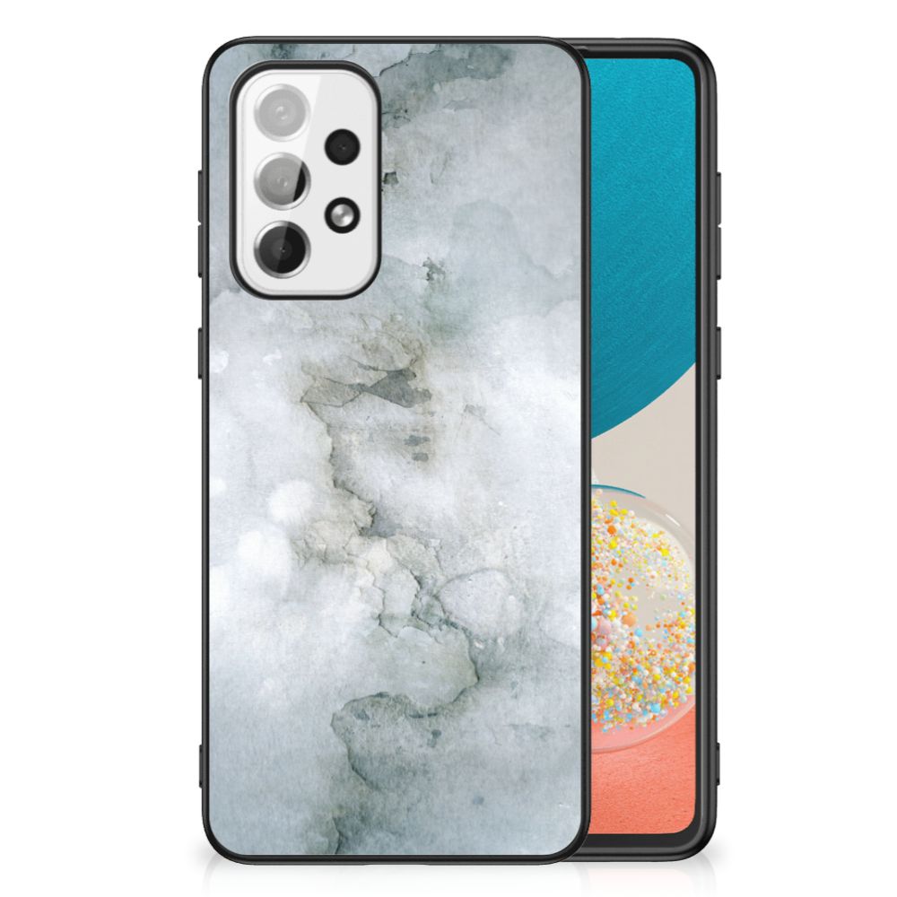 Kleurrijke Telefoonhoesje Samsung Galaxy A73 Painting Grey B2C Telecom