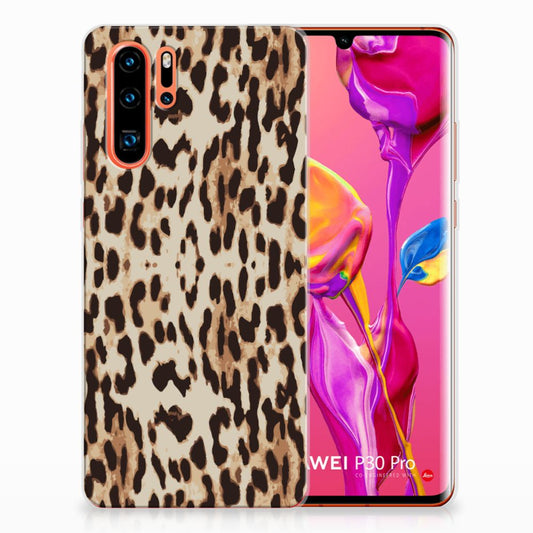 Huawei P30 Pro TPU Hoesje Leopard