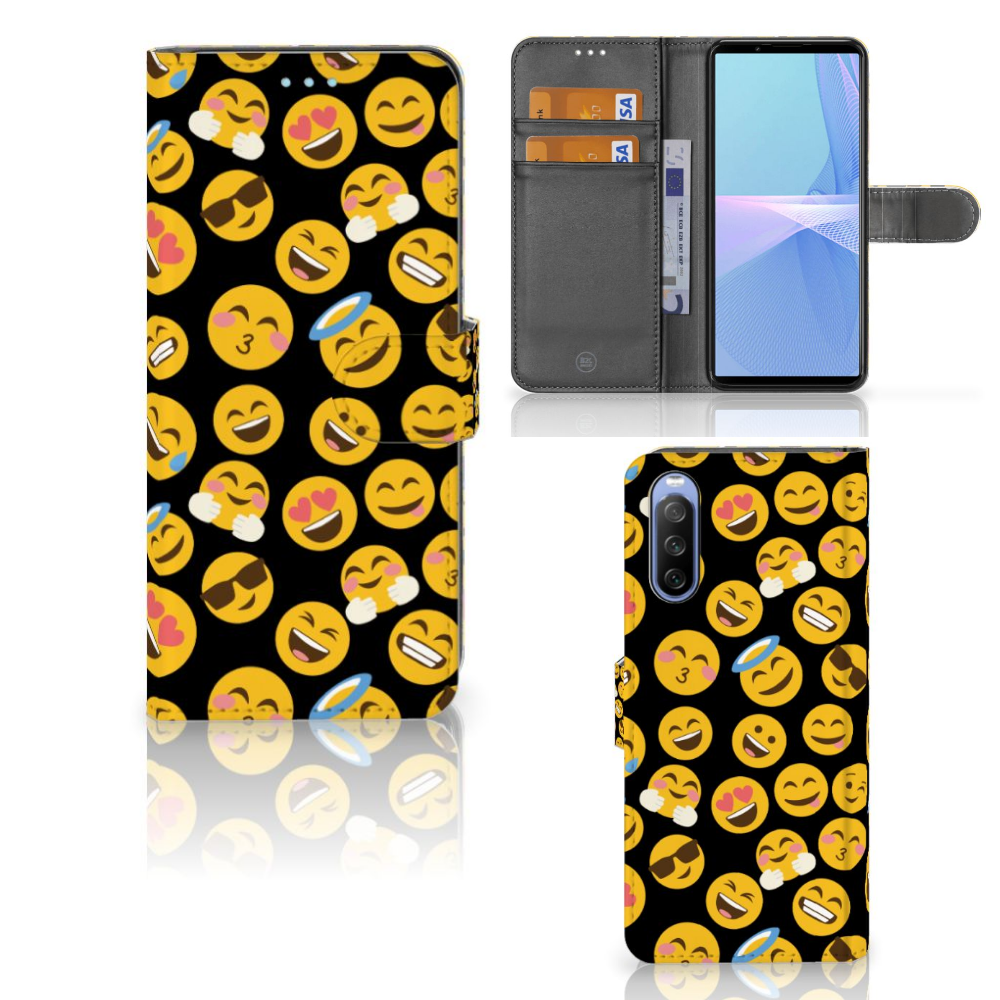 Sony Xperia 10 III Telefoon Hoesje Emoji