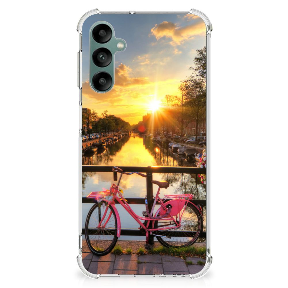 Samsung Galaxy A24 Telefoonhoesje met valbescherming Amsterdamse Grachten